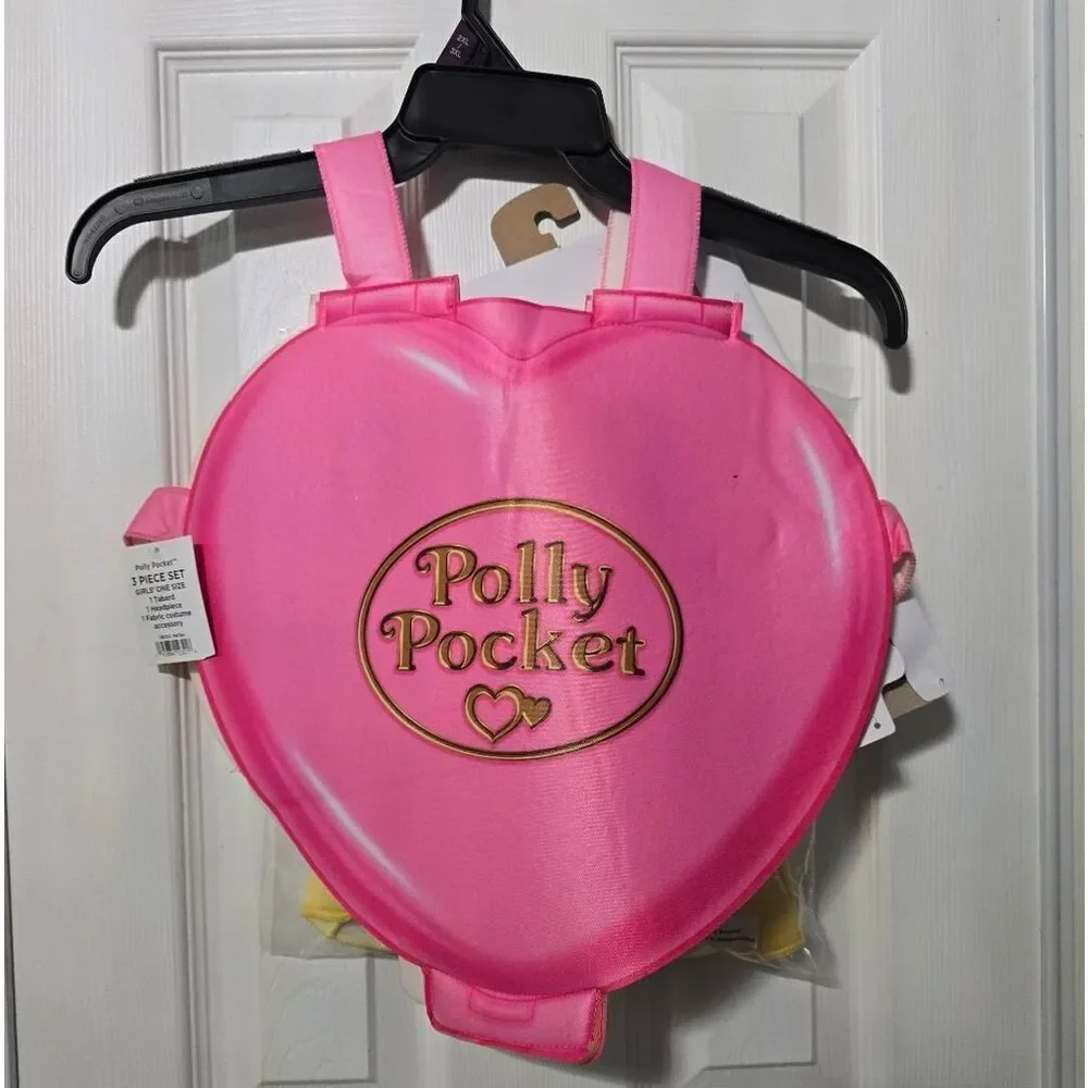Vintage Polly Pocket Deluxe Halloween Costume Girl Kids One Size New